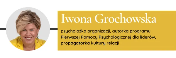 Iwona Grochowska pierwsza pomoc psychologiczna